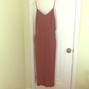 Uniqlo Burnt Orange Jumpsuit